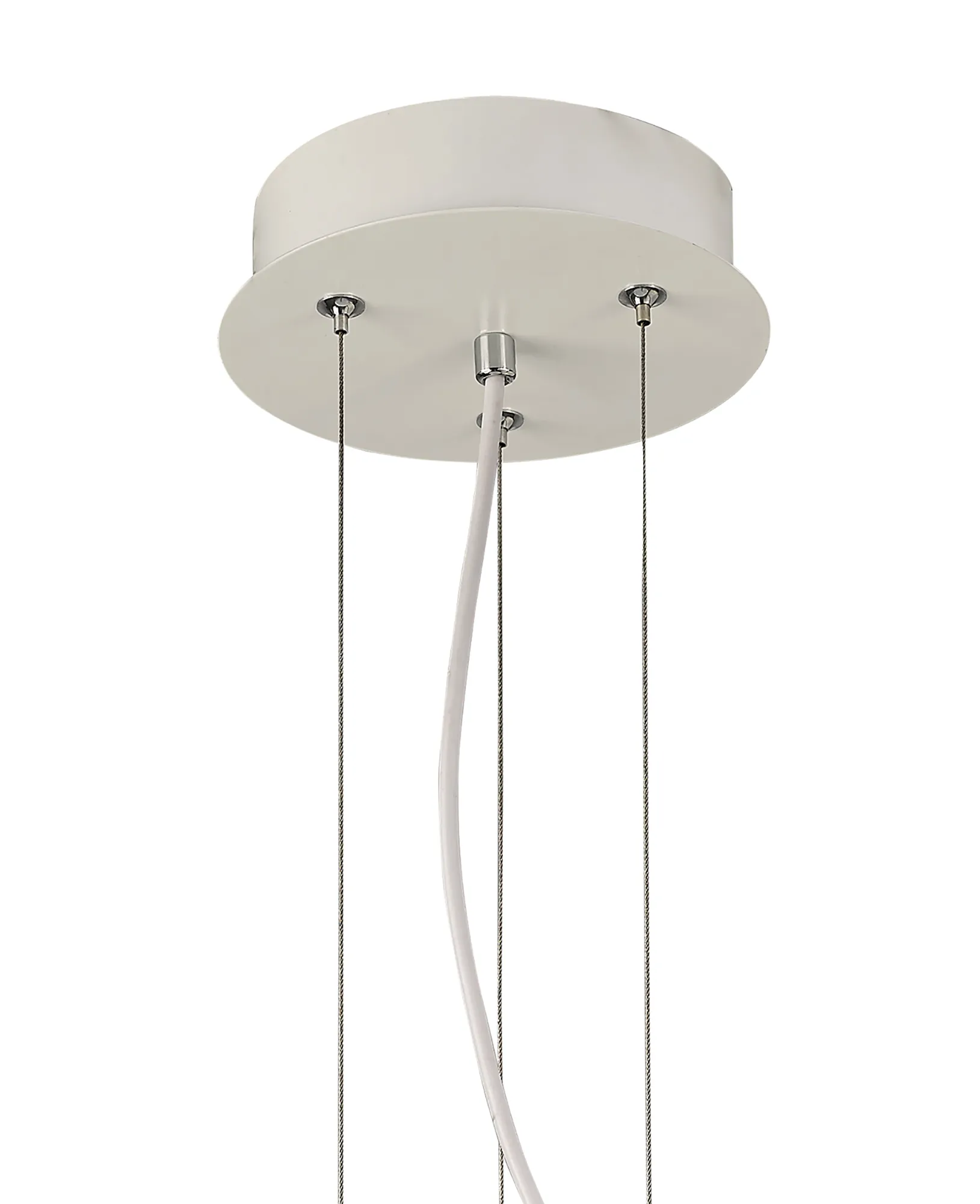 Argenta 18W LED Pendant Light Matt White M4840  Mantra Argenta